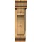 Ekena Millwork Olympic Traditional Rough Sawn Bracket w/ Offset Brace, Western Red Cedar, 6"W x 14"D x 22"H BKT0604X14X22OLY01RWR - alternate 2